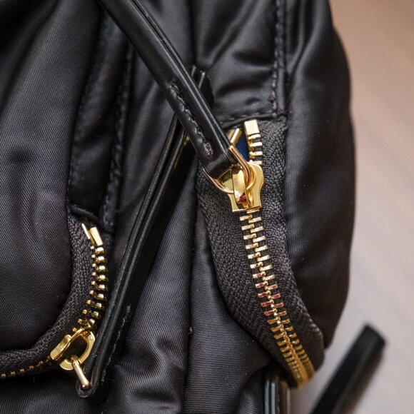 MZ Wallace Small Chelsea Crossbody- Black with Gold Hardware New Never Used - Picture 9 of 16